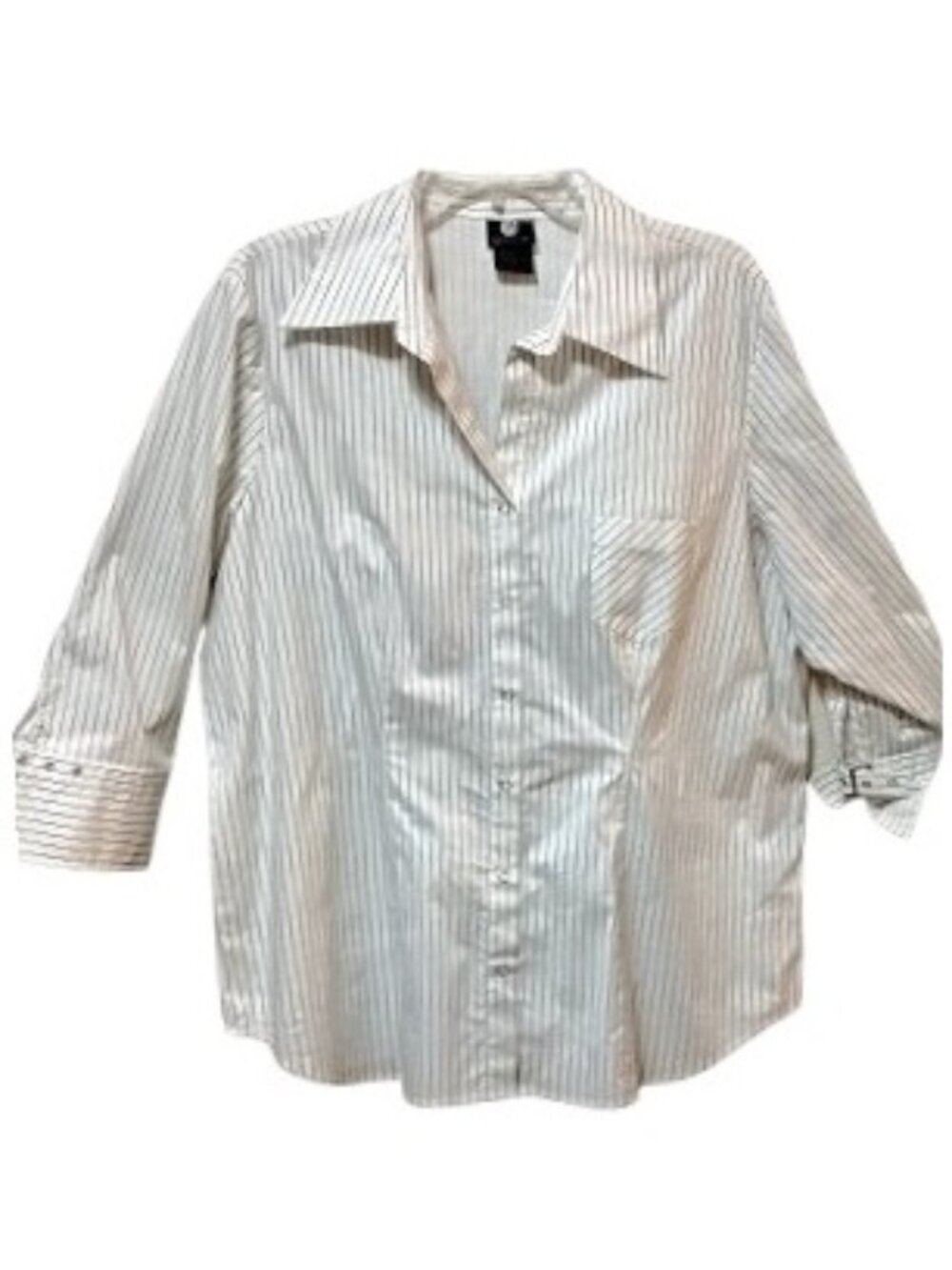Anxiety brand Striped Button Down Shirt Size 2X
